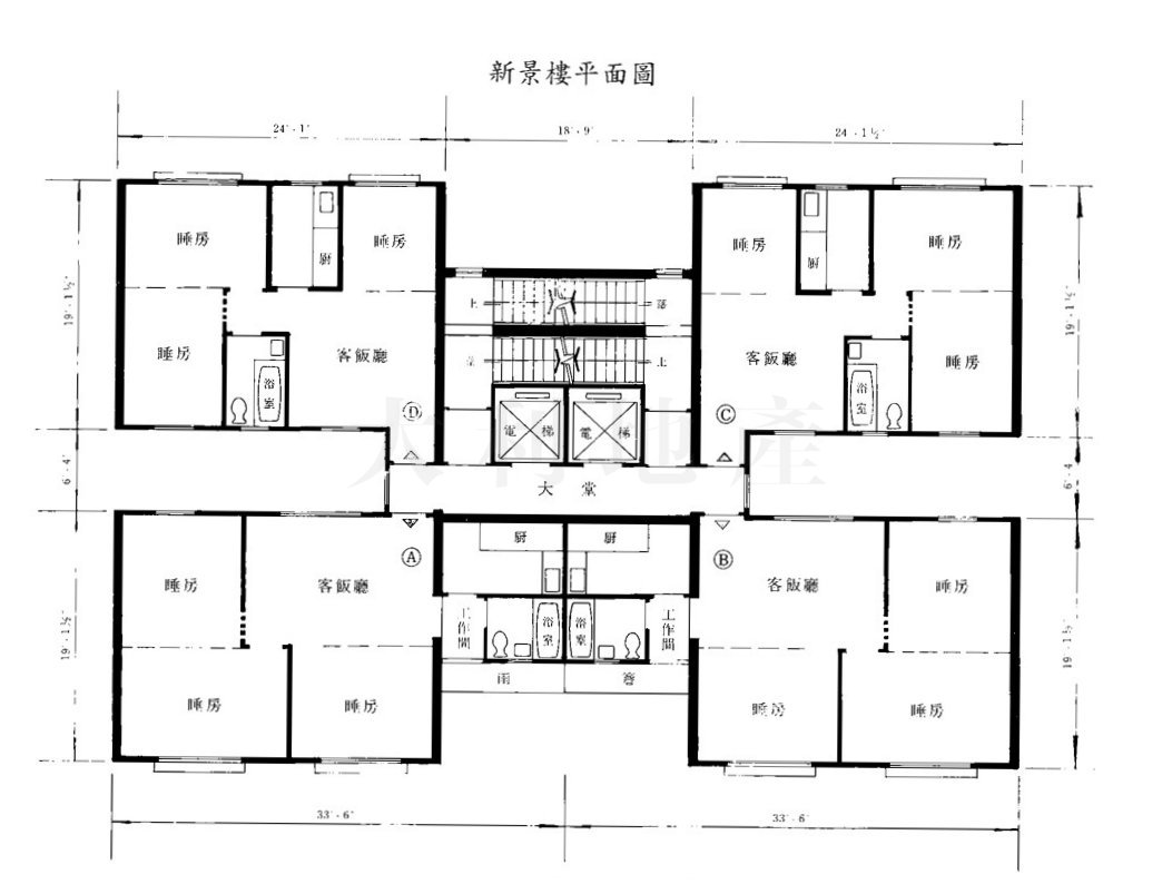 Sun King House Floor plan